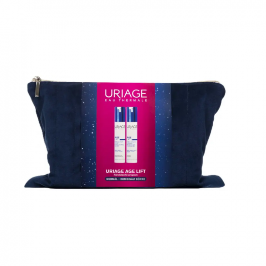 URIAGE AGE LIFT NESZESSZER 2025 NORMÁL-KOMBINÁLT BŐRRE - 40+40ML URIAGE AGE LIFT NESZESSZER 2025 NORMÁL-KOMBINÁLT BŐRRE - 40+40ML
